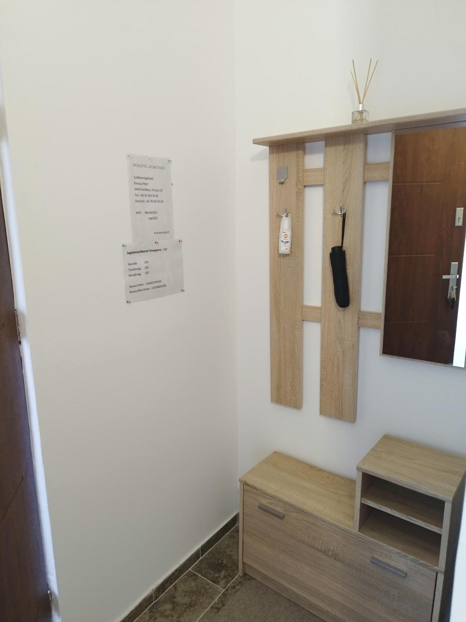 Holling Apartman Fertoboz Exterior photo